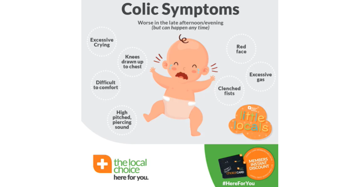 Colic symptoms in babies