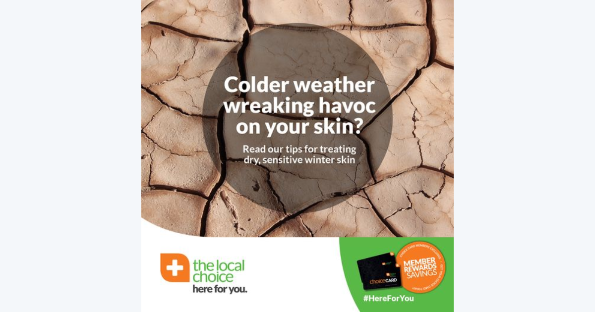 Combat dry, sensitive skin