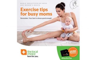 Exercise tips for busy moms