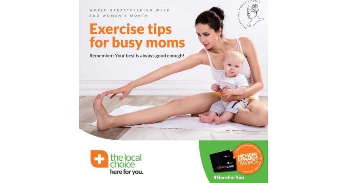 Exercise tips for busy moms Exercise tips for busy moms